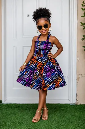 Gown With Strap For Kids