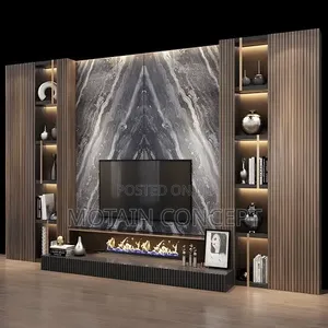 Tv Marble Wall Decor