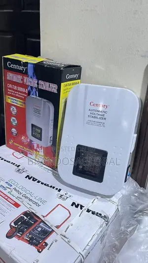 Century Stabilizer CVR-Tub-5000va-B–Premiumelectrical Safety Appliance
