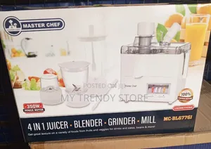 4 in 1 Master Chef Blender - Juicer, Grinder, Blender, and Mill