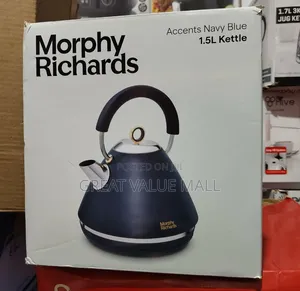 Morphy Richards Accents Navy Blue 1.5l Kettle