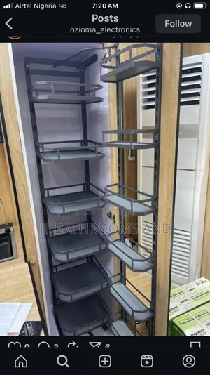 Premium Wire Pantry – Smart Kitchen Storage Solution!