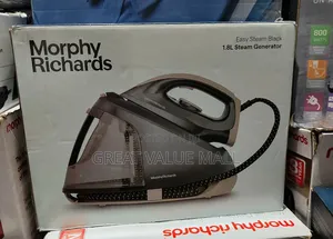Morphy Richards Easy Steam Black 1. 8l Steam Generator