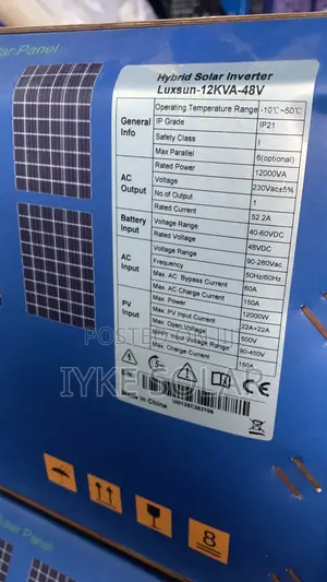 12kva 48v Luxsun Hybrid Inverter
