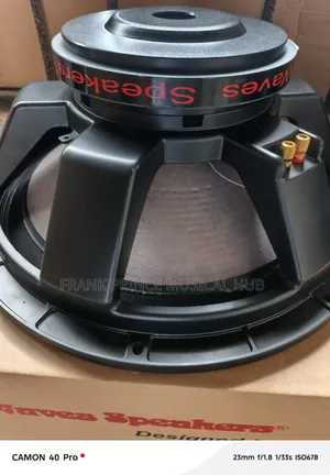 Heavy-Duty Waves Speakers Professional Woofer / Subwoofer Driver