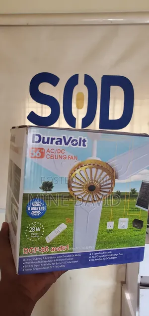 Dura Volt 28watts Dc Ac Celling Fan