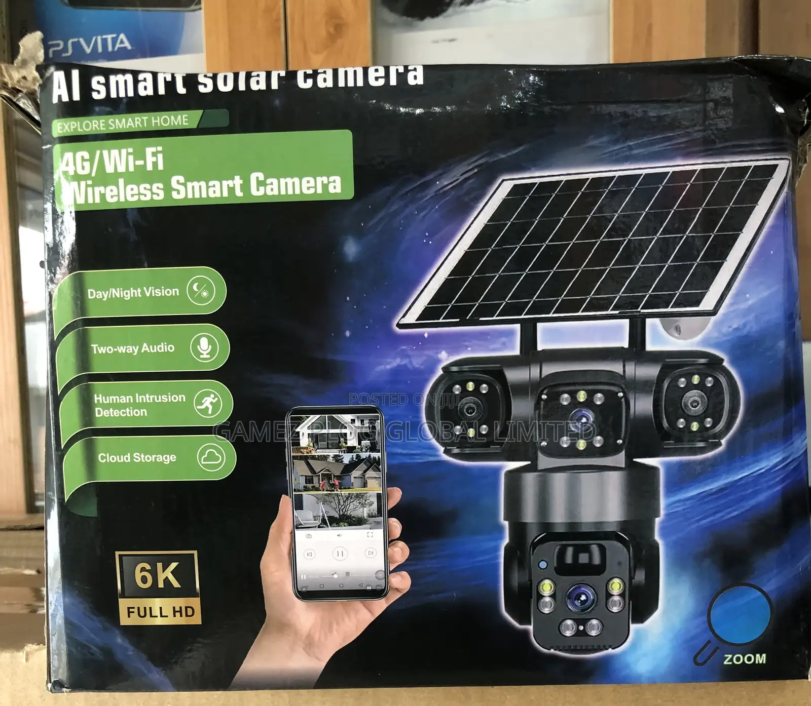 Ai Smart Solar Camera