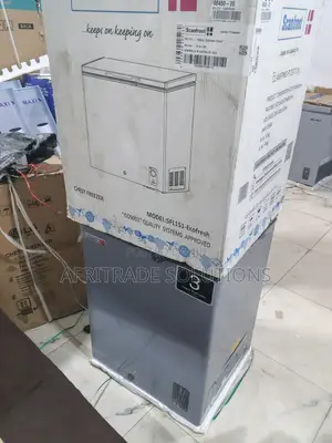 Scanfrost Apscfzfg44 134l Deep Freezer Silver Finish