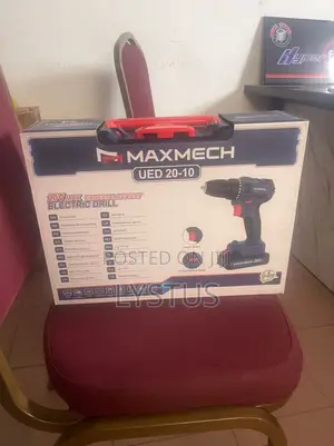 Maxmech Ued 20-10 Cordless Electric Drill – 20v Max