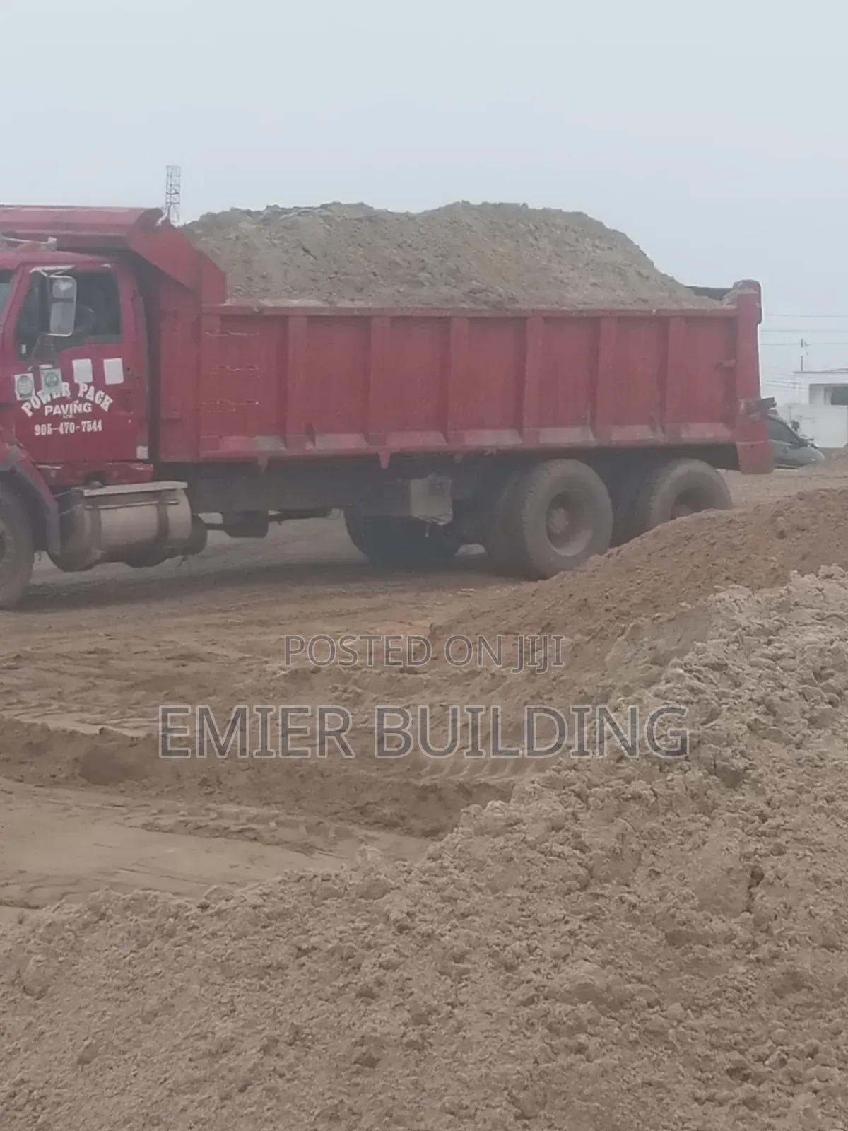 Sharp Sand Ready for Delivery