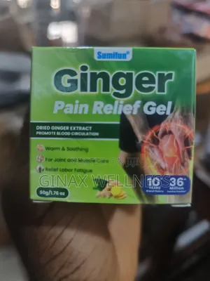 Sumifun Ginger Pain Relief Gel For Joint, Knee, Back, And Muscle Pain