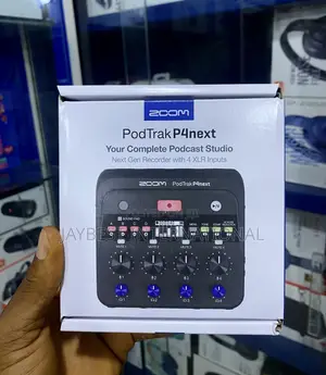 Zoom Podtrak P4next Portable Multitrack Podcast Recorder