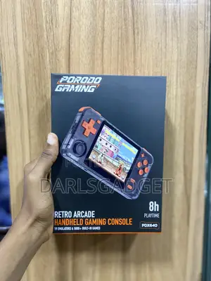 Porodo Pdxg40 Retro Arcade Handheld Gaming Console 500+ Games