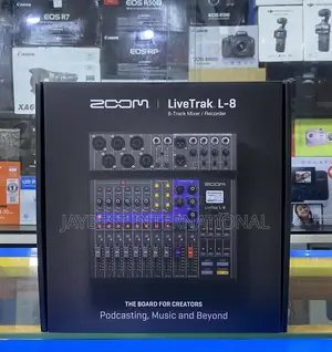 Zoom Livetrak L-8 Portable 8-Channel Digital Mixer