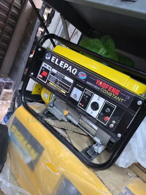 Complete 4.5kva Elepaq Constant Petrol Gen 100%Copper Coil