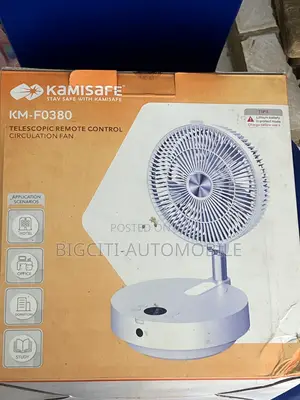 Km-F0380 Long Lasting Rechargeable Table / Standing Fan