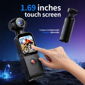 Pocket Cam Touchscreen Vlog Smart Osmo Action Camera 270° Rotation