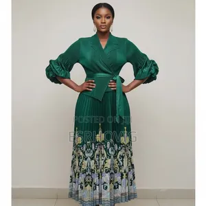 Luxury Gown With Floral Design