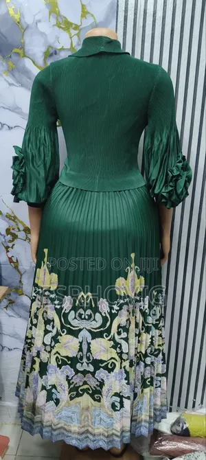 Luxury Gown With Floral Design
