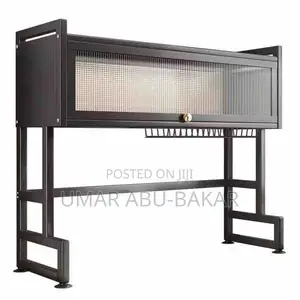 85cm Kitchen Sink Rack Countertop Box Dust-Proof Drying Rack