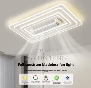 Modern Invisible Bladeless Led Ceiling Light