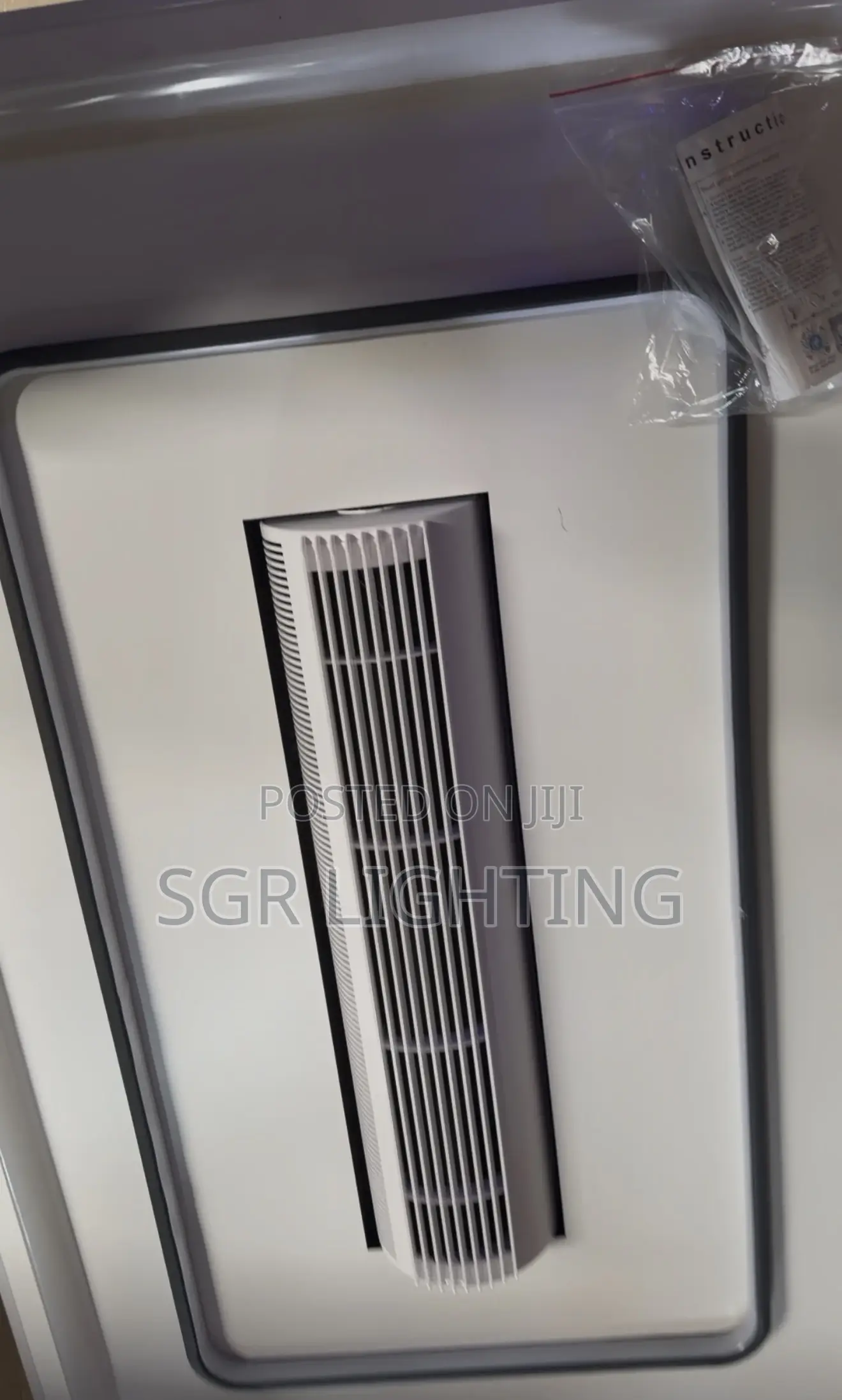 Modern Invisible Bladeless Led Ceiling Light