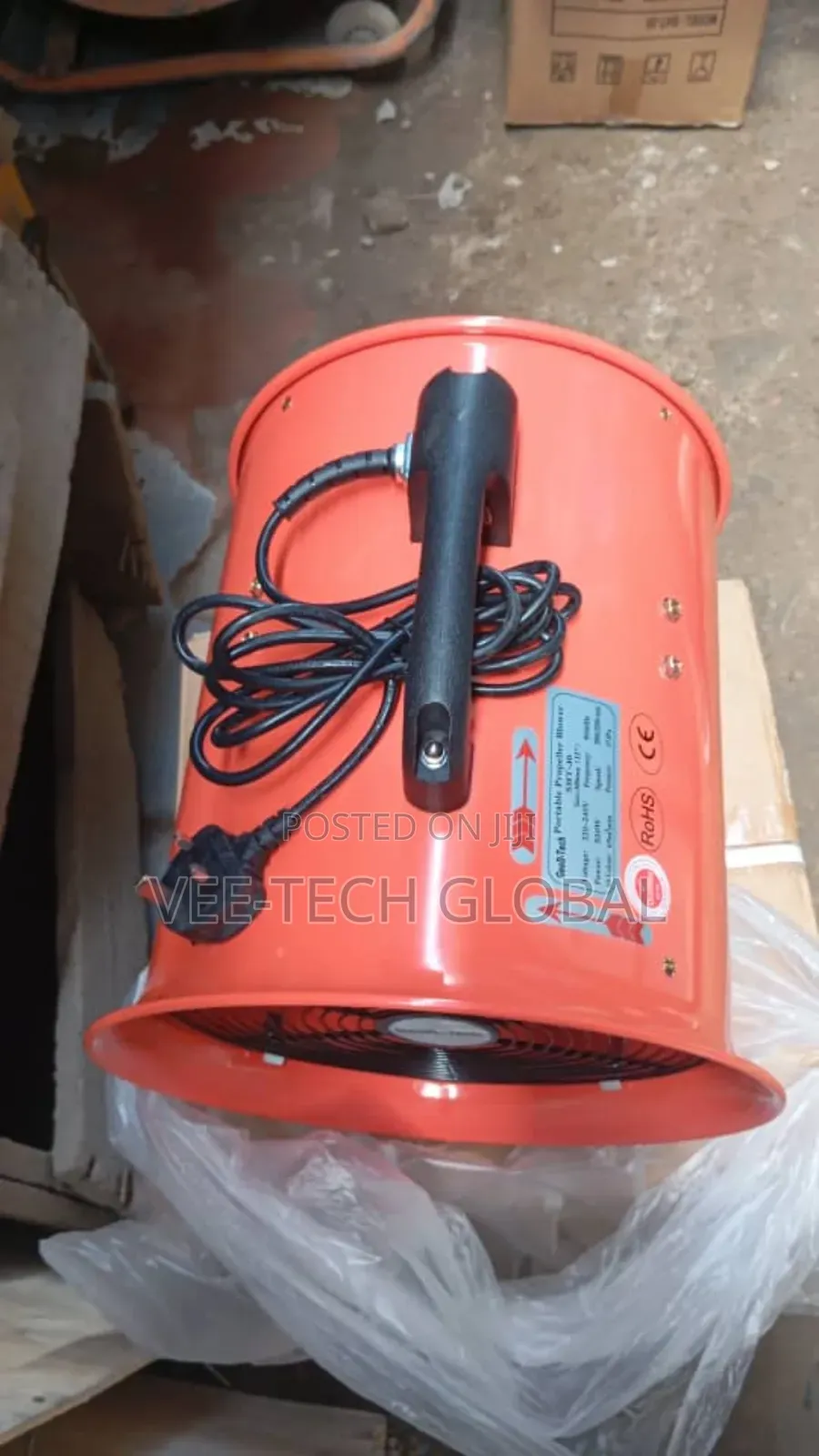 Portable Propeller Blower 12''