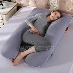 U Shaped Pregnancy Support Pillow With Zipper Removable Cover