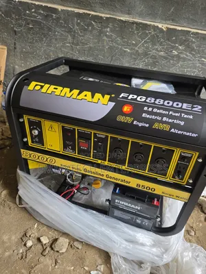 (8.5kva)Firman Black Color Petrol Generator 100%Copper Coil