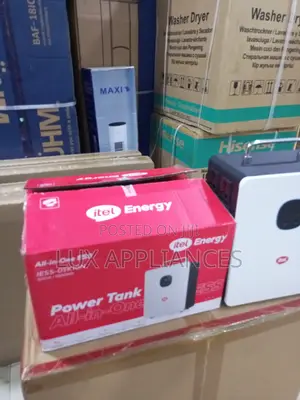 Itel Power Tank Solar Generator for Tvs, Fans and Routers