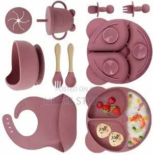 Silicone Baby Feeding Set