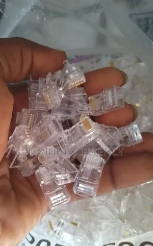 Cat6 Connector Rj45 (50 Pieces)