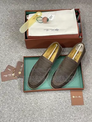 Italian Leather Loro Piani Shoe