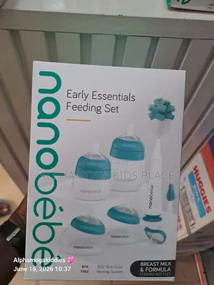 Nanobebe Bottle Set With Brush