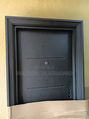 Special Quality Black Steel Security Door