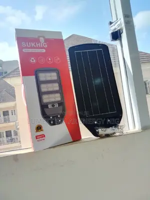 Sukhig 600w Solar Street Light All-in-One Design Supplier in Nigeria