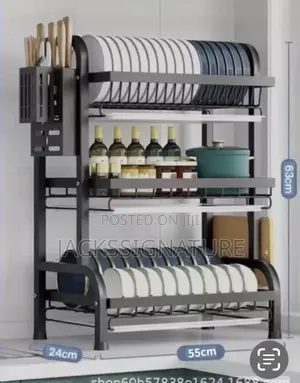 3-Tier/ Layers Dish Rack / Plate Rack/ Stand