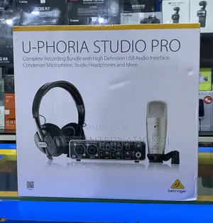 Behringer U-Phoria Studio Complete Recording/Podcasting Bundle