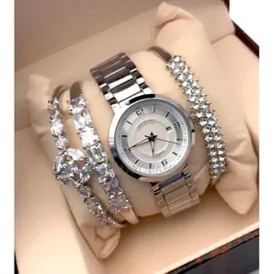 Keep Moving Silver Watch for Ladies