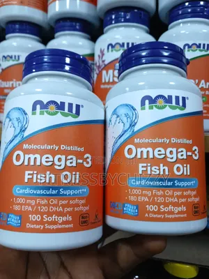 Now Omega 3 Fish Oil 1000mg X 100 Softgels