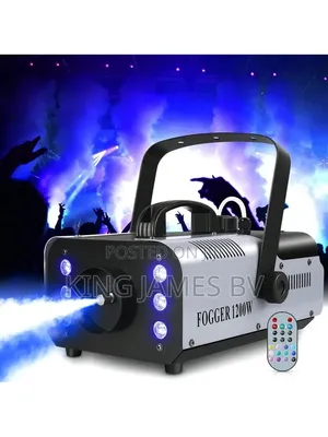 RGB Smoke Fog Machine – Create Stunning Party Atmosphere