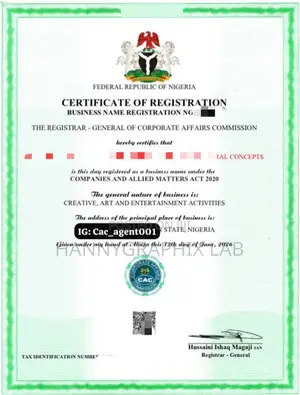 Business Name Registration
