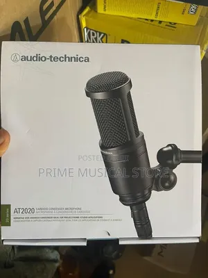Audio-Technica At2020 Cardioid Condenser Microphone