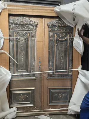 5ft Gold Luxurious Entrance Turkey Door