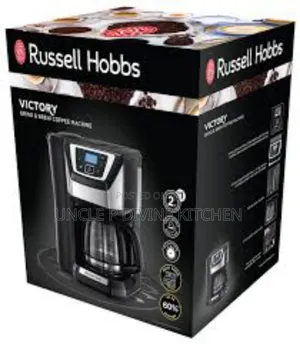 Russell Hubbs Digital Chester Grind and Brews Coffee Machine,
