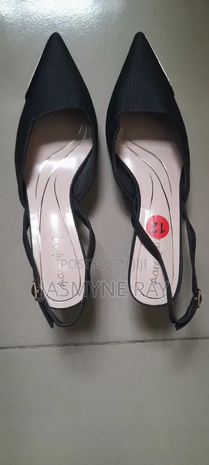 Stylish Black Aaronfaiy Heels Size 42