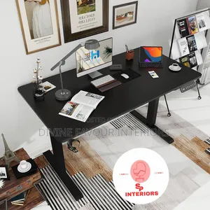 Electric Adjustable Desk Black