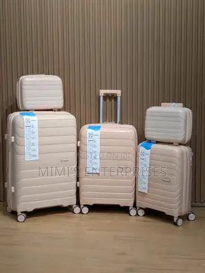 Stylish Rubber Luggage Set of 5