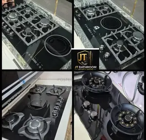 Brand New 4 Burner Gas And 1 Electric Cooker / High Quality