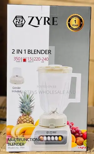 A Zyre 2-in-1 Blender (Model 999)